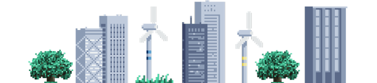 Natur und technologischer Fortschritt in Koexistenz